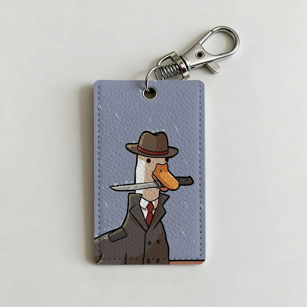 Cartoon Cute Goose Duck Badge  - Leather Work Is ulasan dan harga