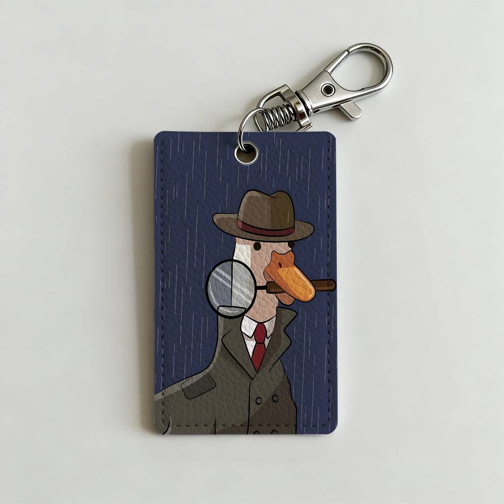 Cartoon Cute Goose Duck Badge  - Leather Work Is ulasan dan harga