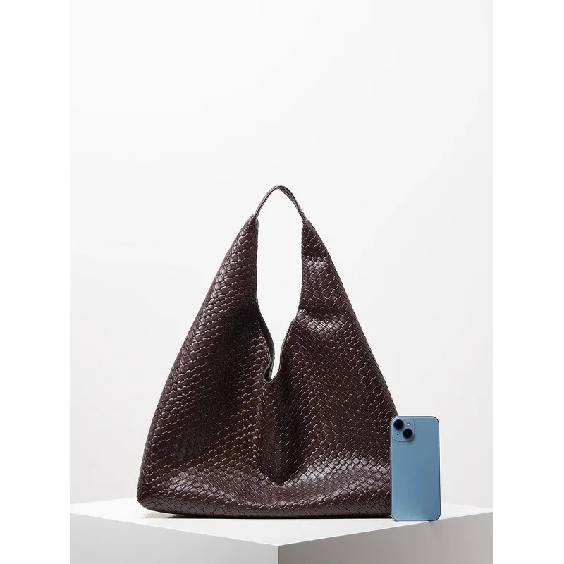 Women's Minimalist Hobo Tote B - Leather Work Bag Women ulasan dan harga