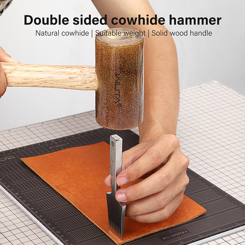 WUTA 100% Rawhide-head Mallet  - Mallet Rawhide Craft ulasan dan harga
