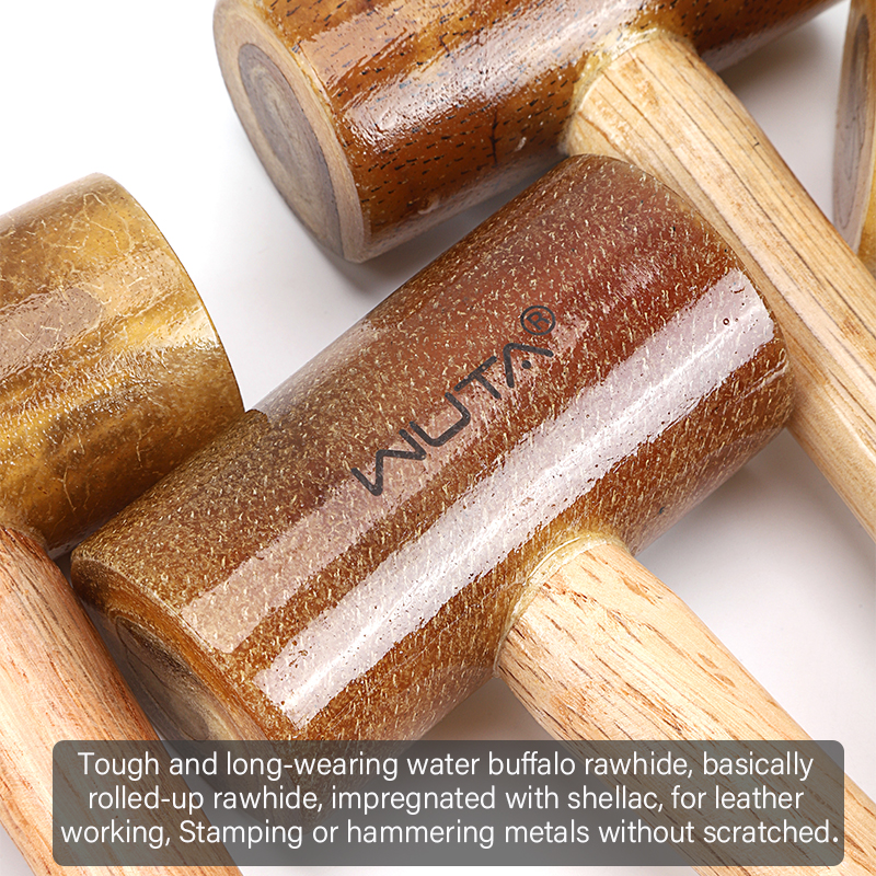 WUTA 100% Rawhide-head Mallet  - Mallet Rawhide Craft ulasan dan harga