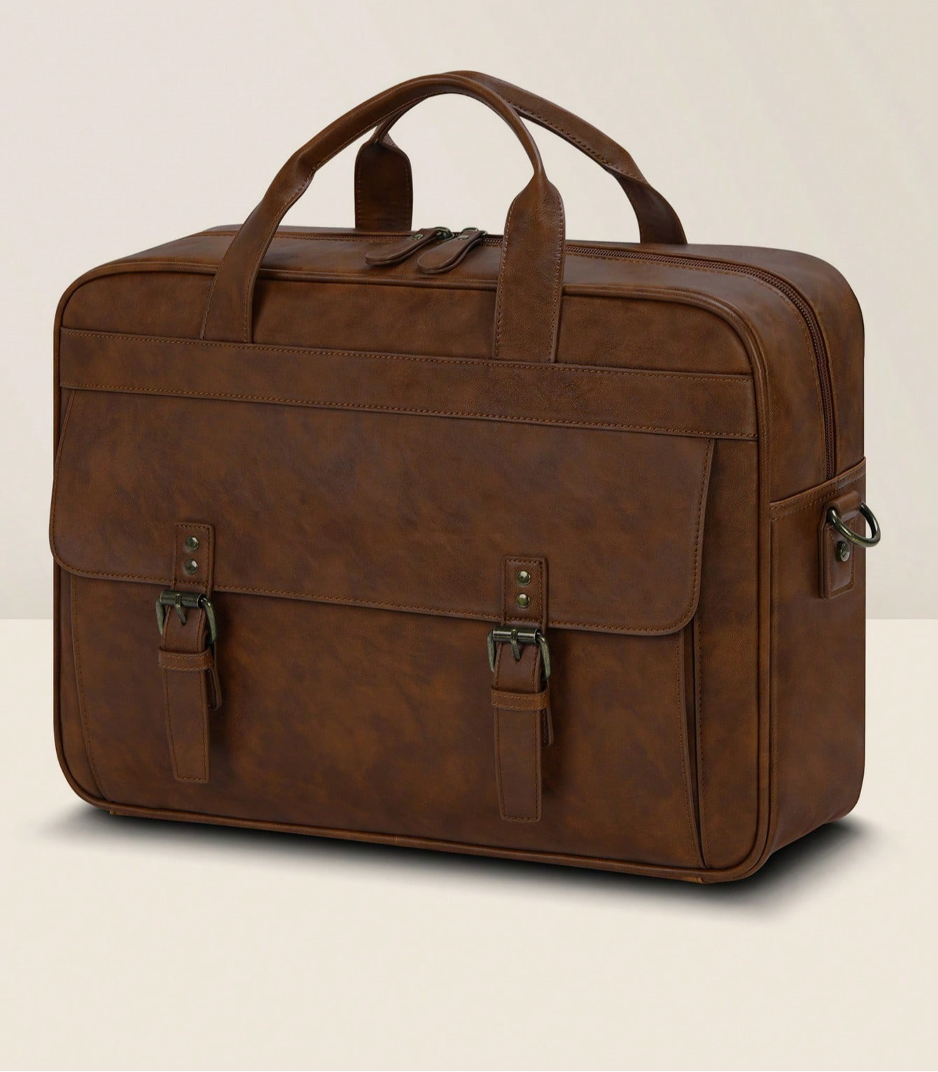 Vintage Leather Messenger Bag  - Leather Work Laptop Bag ulasan dan harga