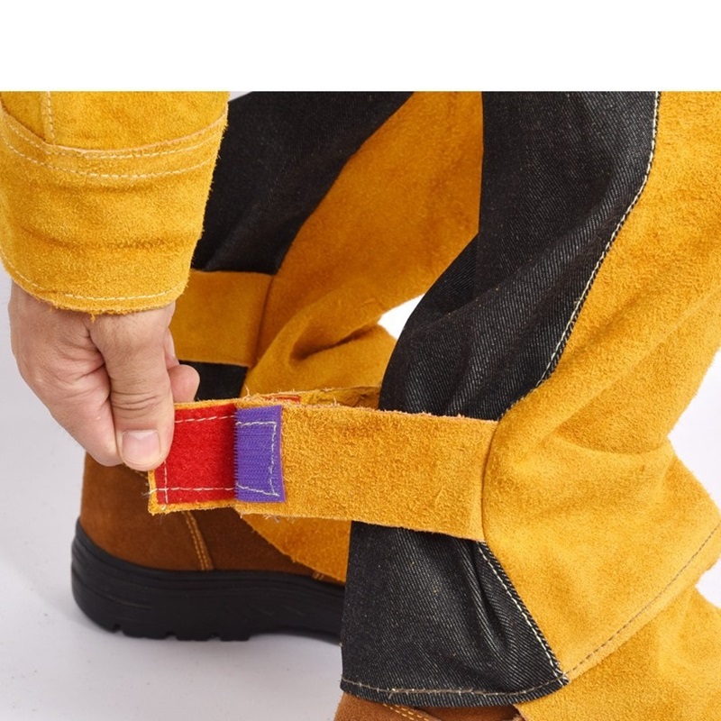 Heavy Duty Leather Welding Sui - Leather Work Overalls ulasan dan harga