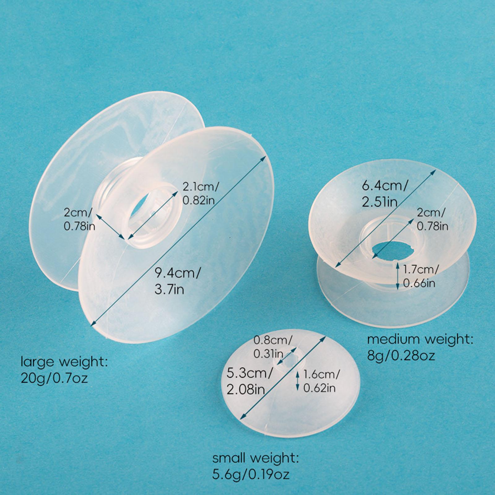 Clear Bobbin Spools Plastic Em - Waxed Thread Linen ulasan dan harga
