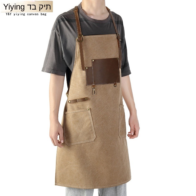 Fashionable Oil Wax Canvas Too - Leather Work Overalls ulasan dan harga
