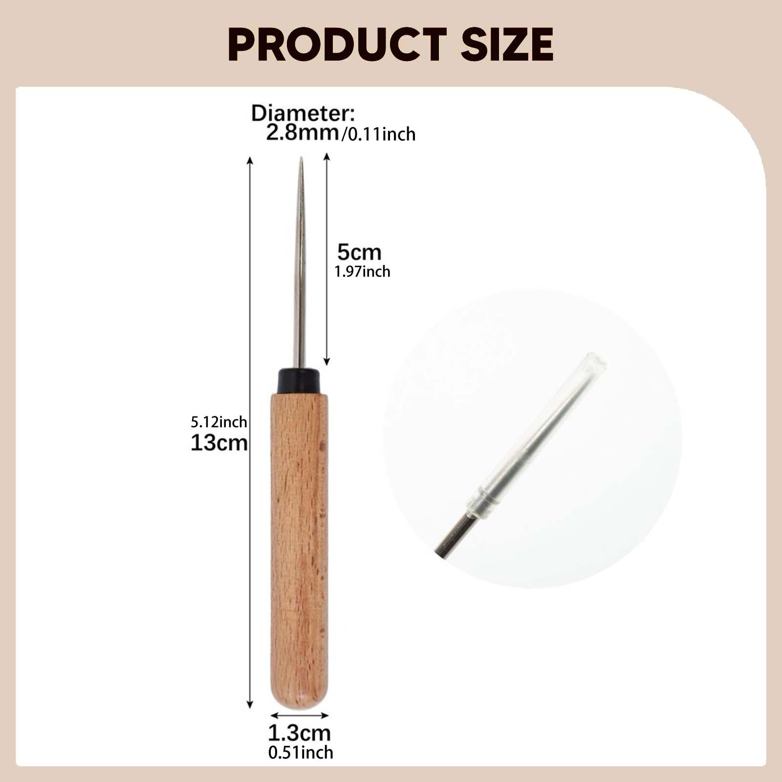 Hand Sewing Awl Tool Leatherwo - Leatherwork For Beginners ulasan dan harga