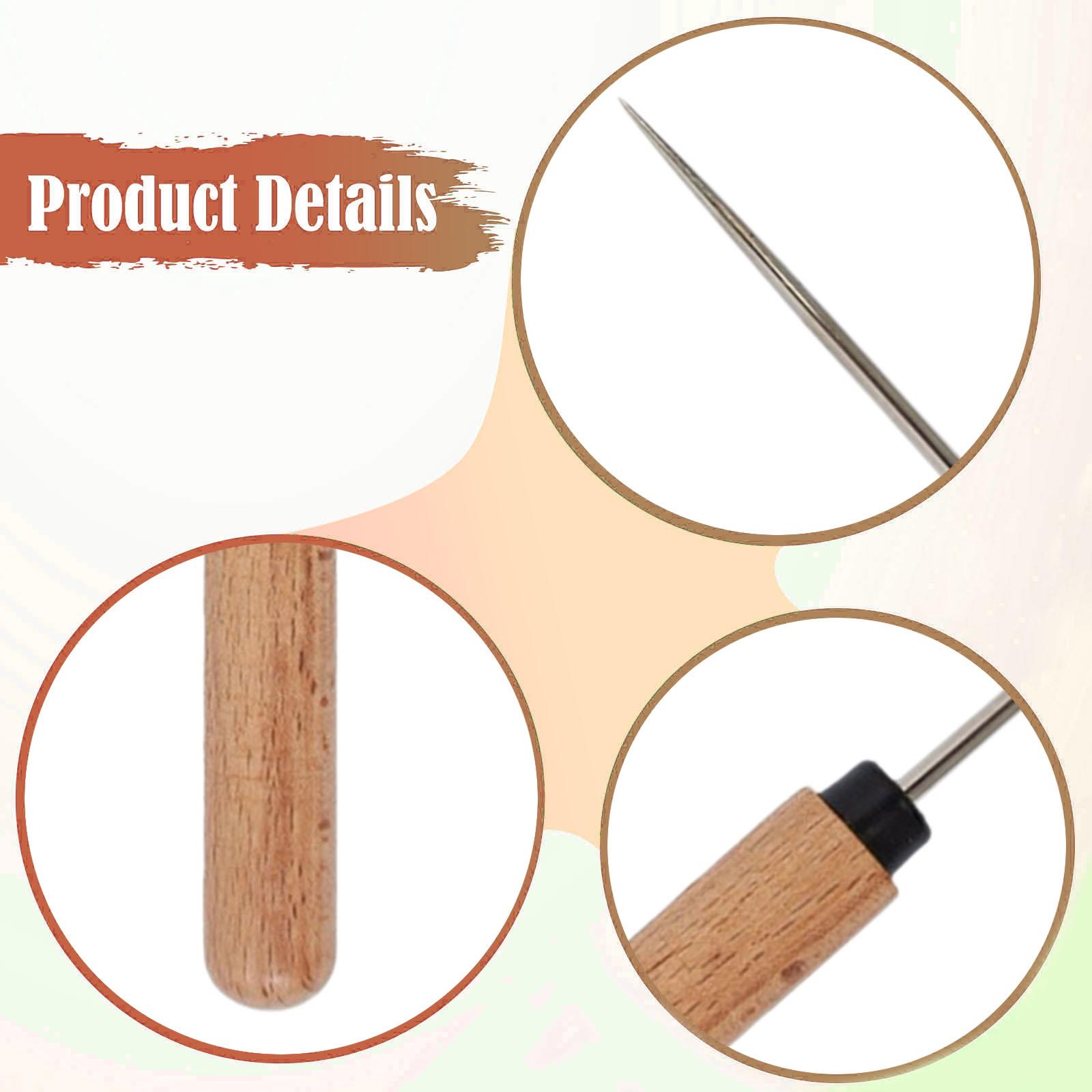 Hand Sewing Awl Tool Leatherwo - Leatherwork For Beginners ulasan dan harga