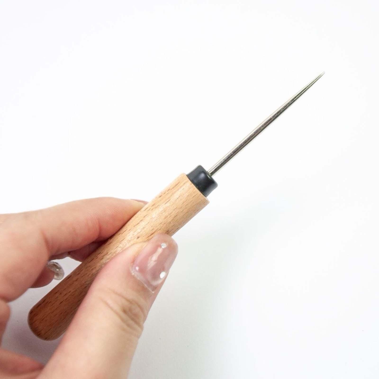 Hand Sewing Awl Tool Leatherwo - Leatherwork For Beginners ulasan dan harga
