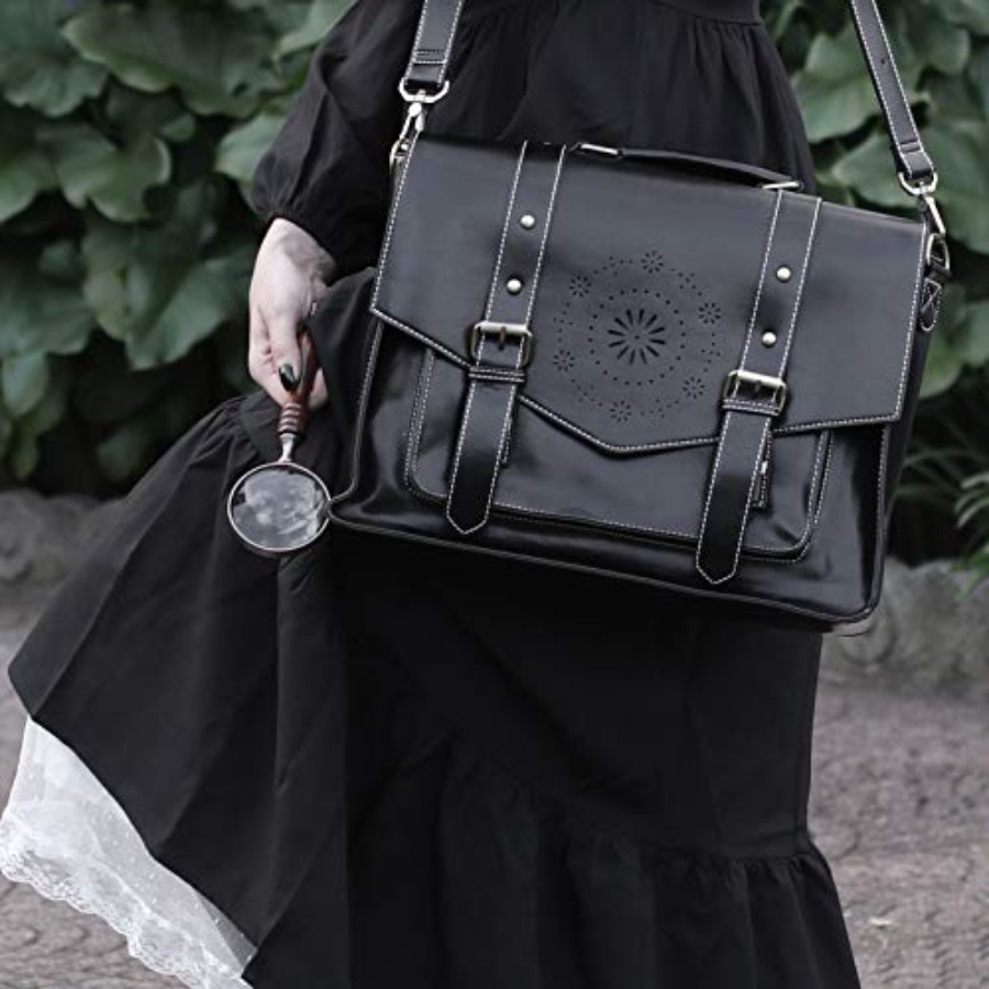 Backpack for Women Briefcase M - Leather Work Laptop Bag ulasan dan harga