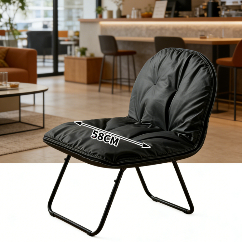 Versatile Folding Chair Faux L - Upholstery Leather Work ulasan dan harga