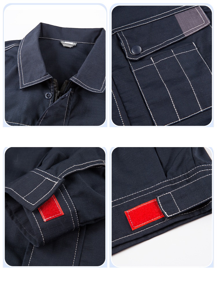 Spring Autumn Work clothing Te - Leather Work Overalls ulasan dan harga