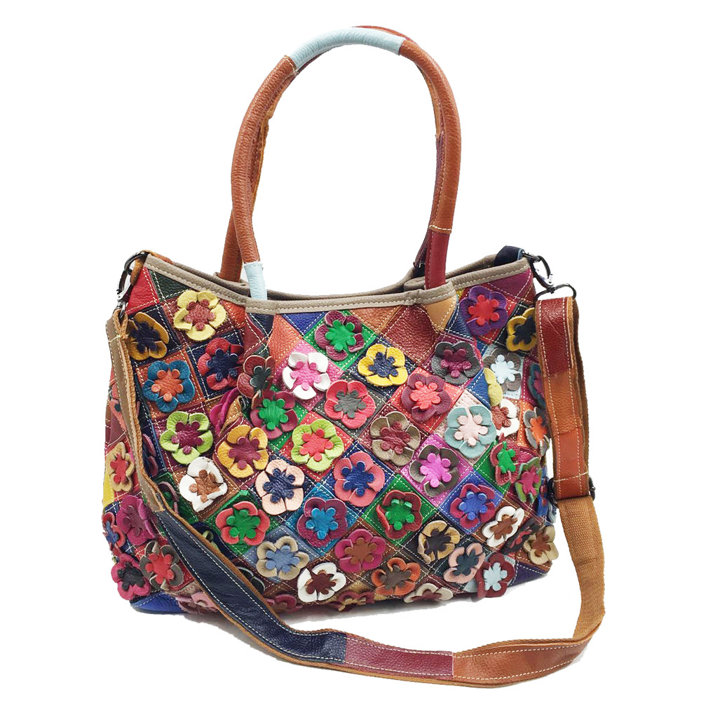 Oversized Female Genuine Leath - Leather Work Laptop Bag ulasan dan harga