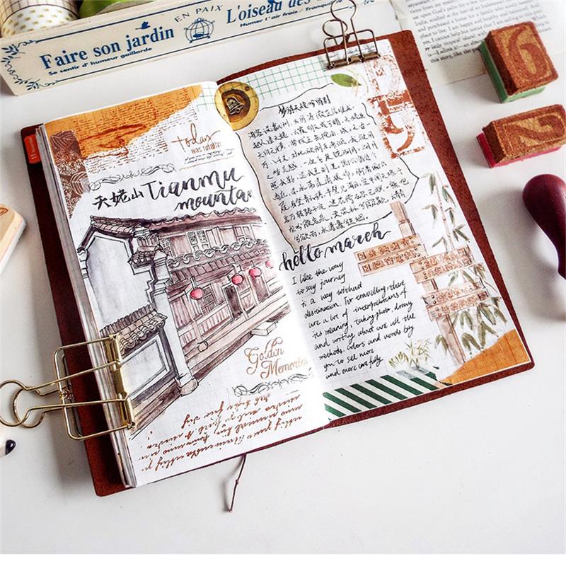 Defective Retro Leather Cover  - Leather Work Diary ulasan dan harga