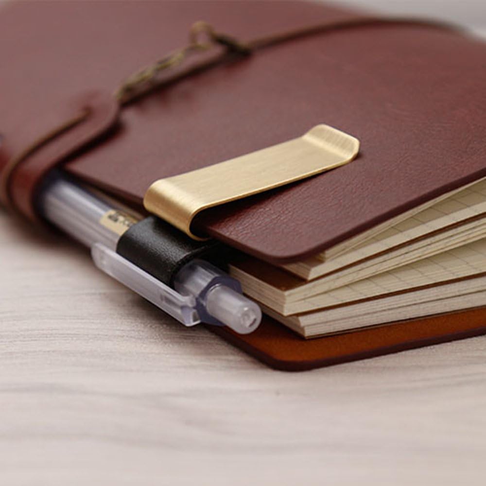 Handmade Leather Brass Stainle - Leather Work Diary ulasan dan harga