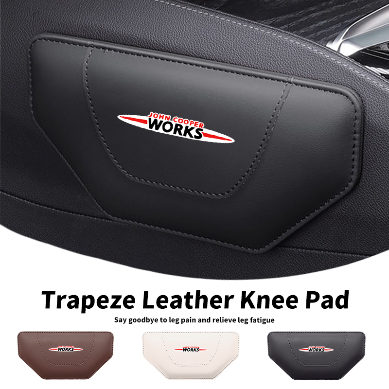 Leather Car Leg Cushion Main D - Leather Work Knee Pads ulasan dan harga