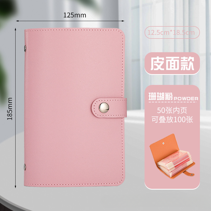PU Leather Budget Binder Noteb - Leather Work Diary ulasan dan harga
