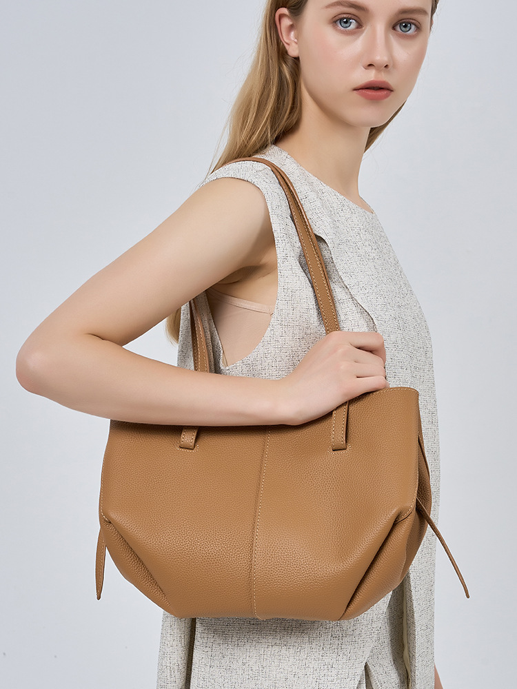 Women Real Leather Soft Tote B - Leather Work Bag Women ulasan dan harga