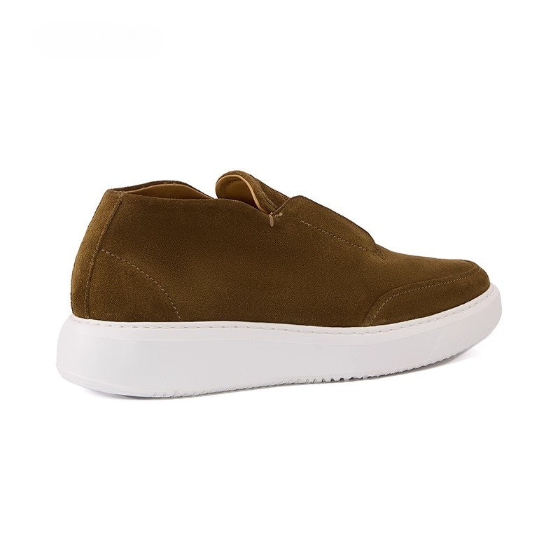 Men Skate Shoes Genuine Leathe - Leather Work Boots ulasan dan harga