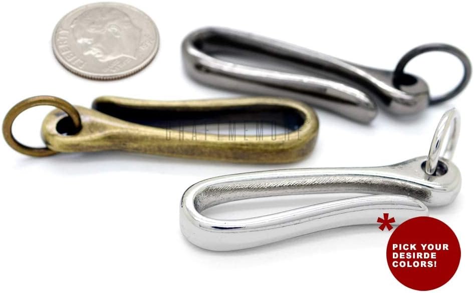 2 Pack Fish Hook Keychain Wall - Leatherwork Rings ulasan dan harga