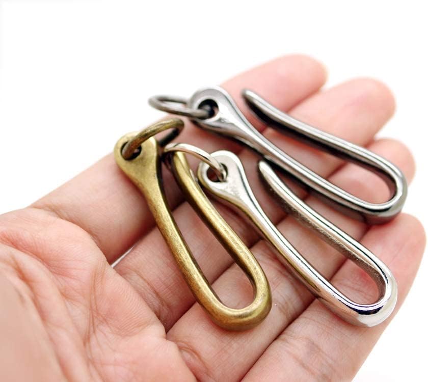 2 Pack Fish Hook Keychain Wall - Leatherwork Rings ulasan dan harga
