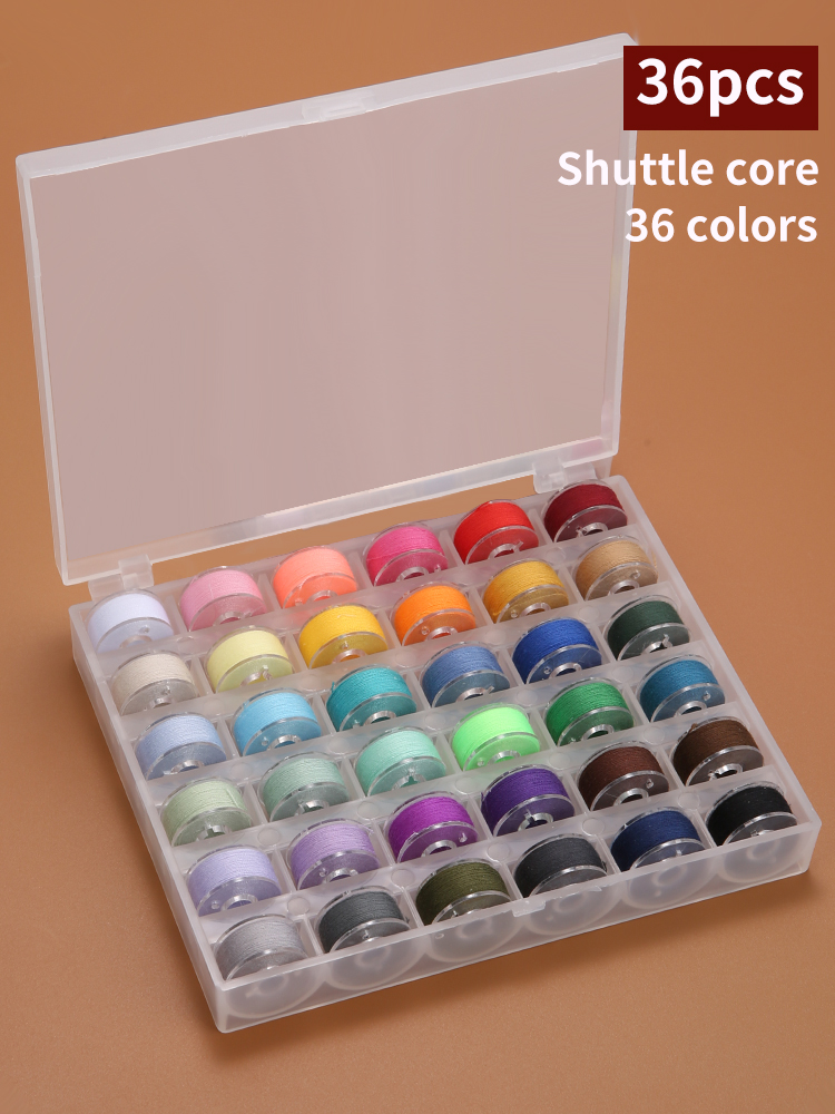25/36 Colors Set Bobbin Thread - Waxed Thread Linen ulasan dan harga