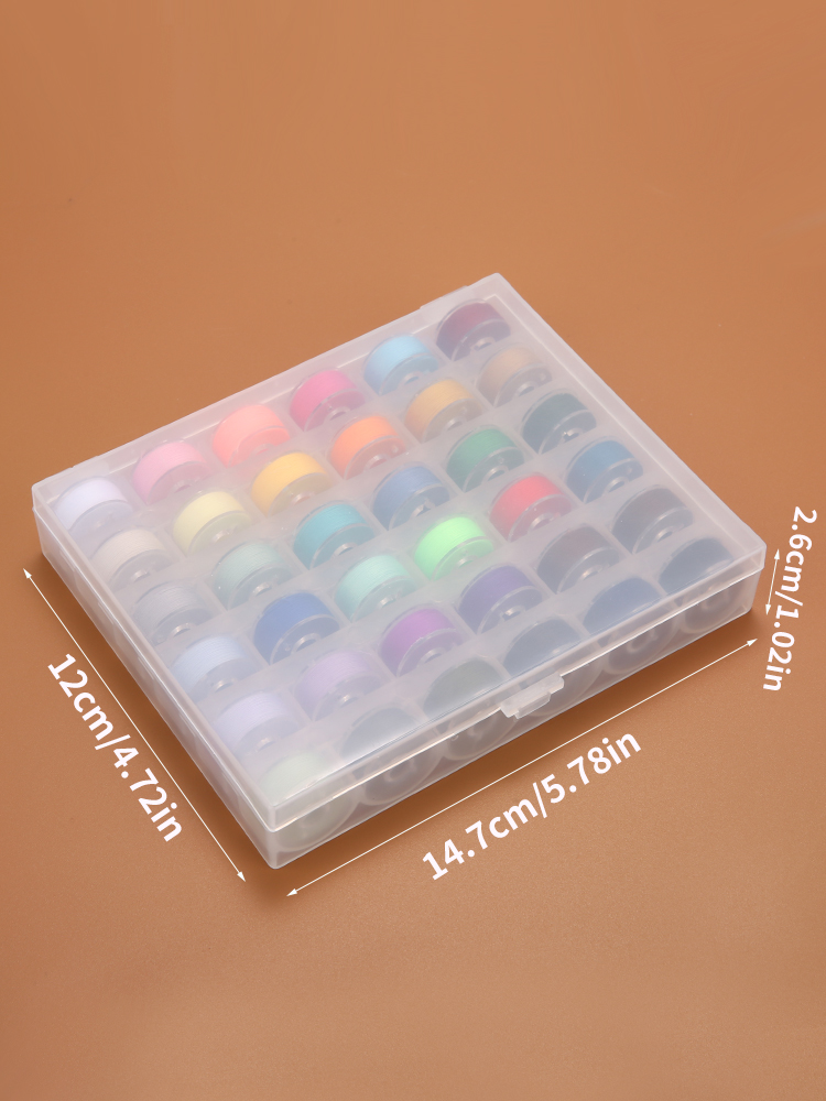 25/36 Colors Set Bobbin Thread - Waxed Thread Linen ulasan dan harga