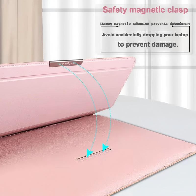 Laptop Sleeve Bag Case For App - Leather Work Laptop Bag ulasan dan harga