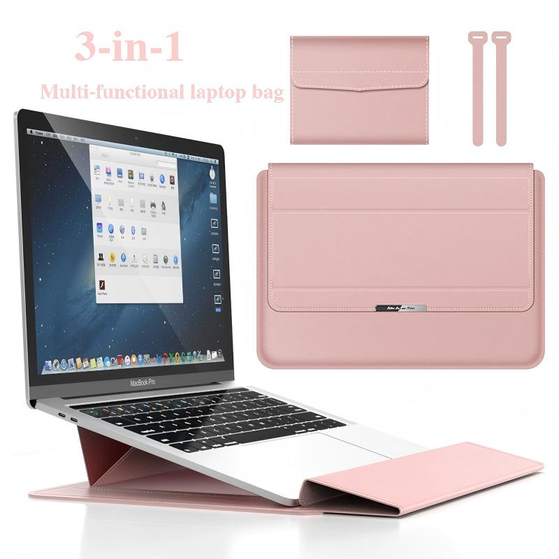 Laptop Sleeve Bag Case For App - Leather Work Laptop Bag ulasan dan harga