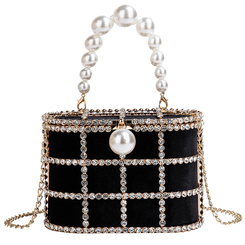Luxury Diamond Metal Bucket Pe - Leatherwork Rivets ulasan dan harga