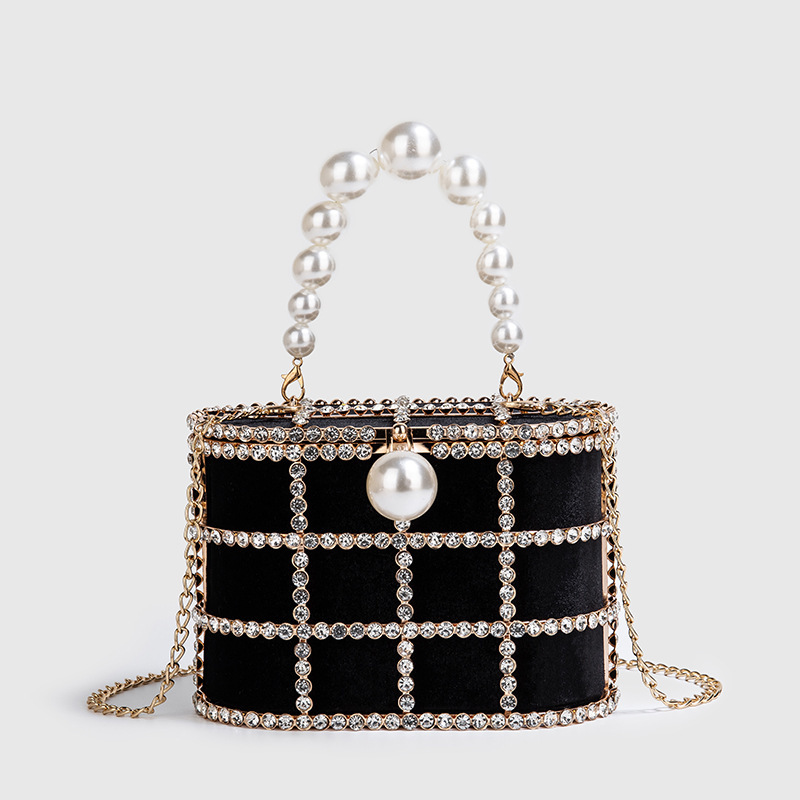 Luxury Diamond Metal Bucket Pe - Leatherwork Rivets ulasan dan harga