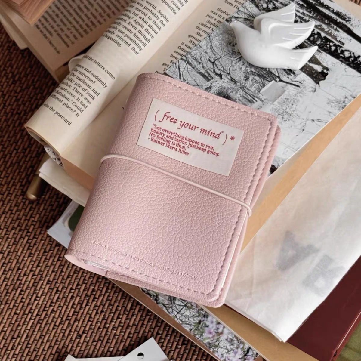 M5 Soft leather Binder Noteboo - Leather Work Diary ulasan dan harga