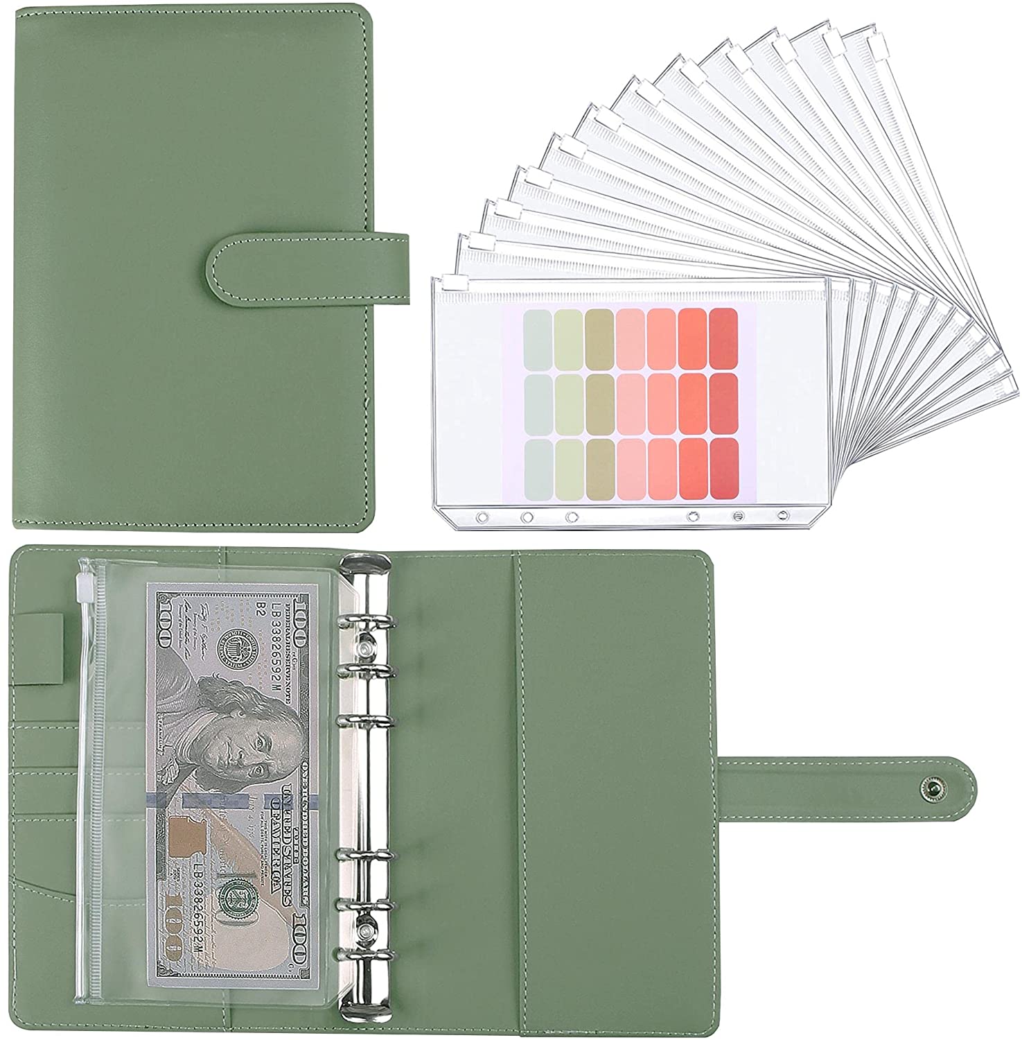 A6 Budget Binder Planner With  - Leather Work Diary ulasan dan harga