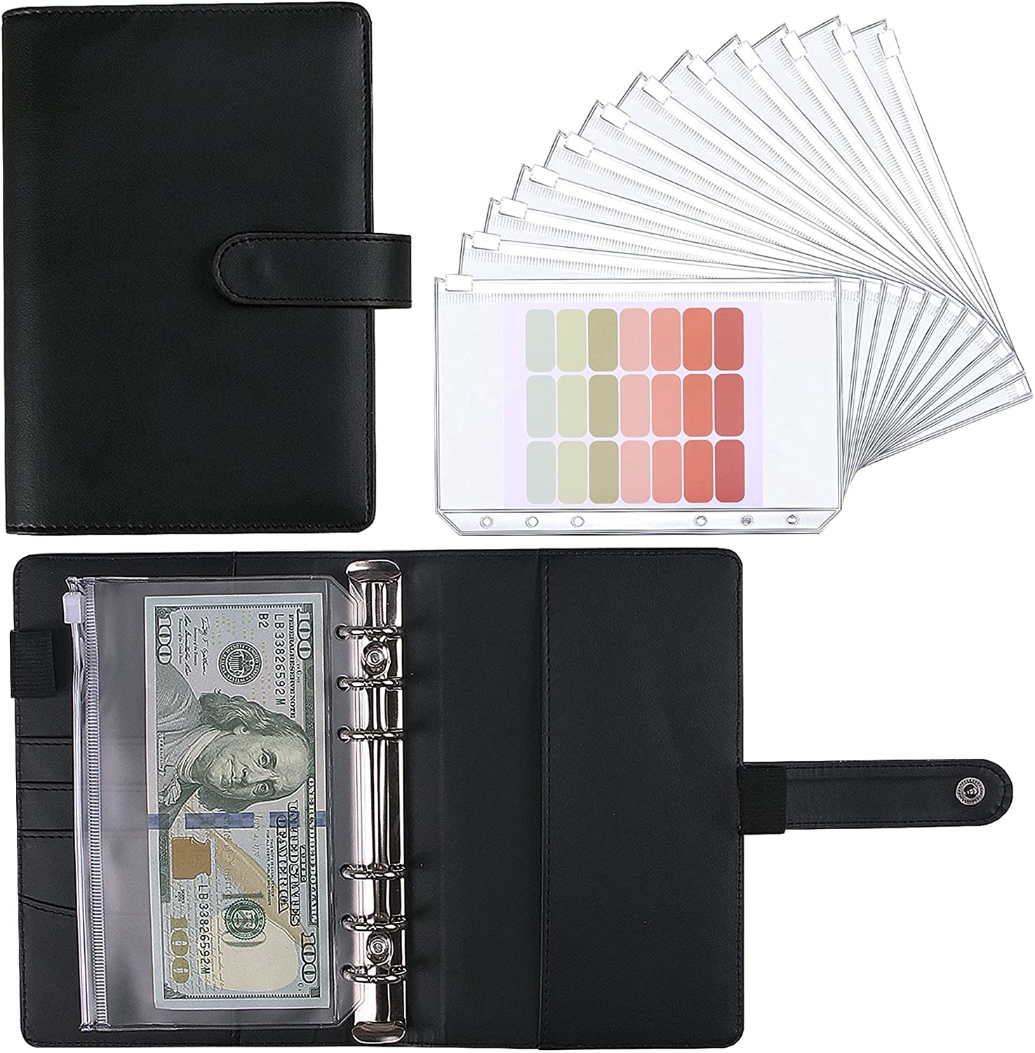 A6 Budget Binder Planner With  - Leather Work Diary ulasan dan harga