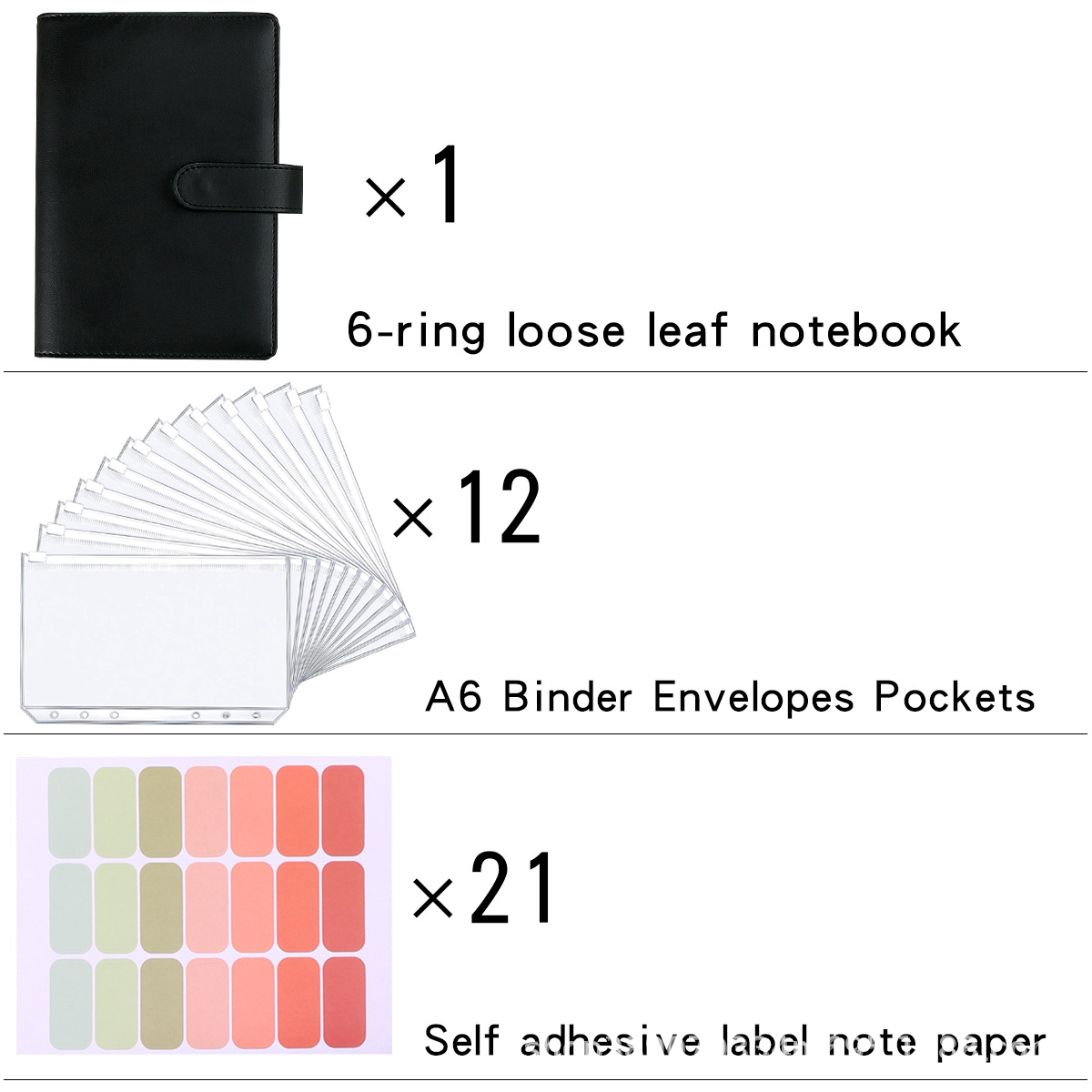 A6 Budget Binder Planner With  - Leather Work Diary ulasan dan harga