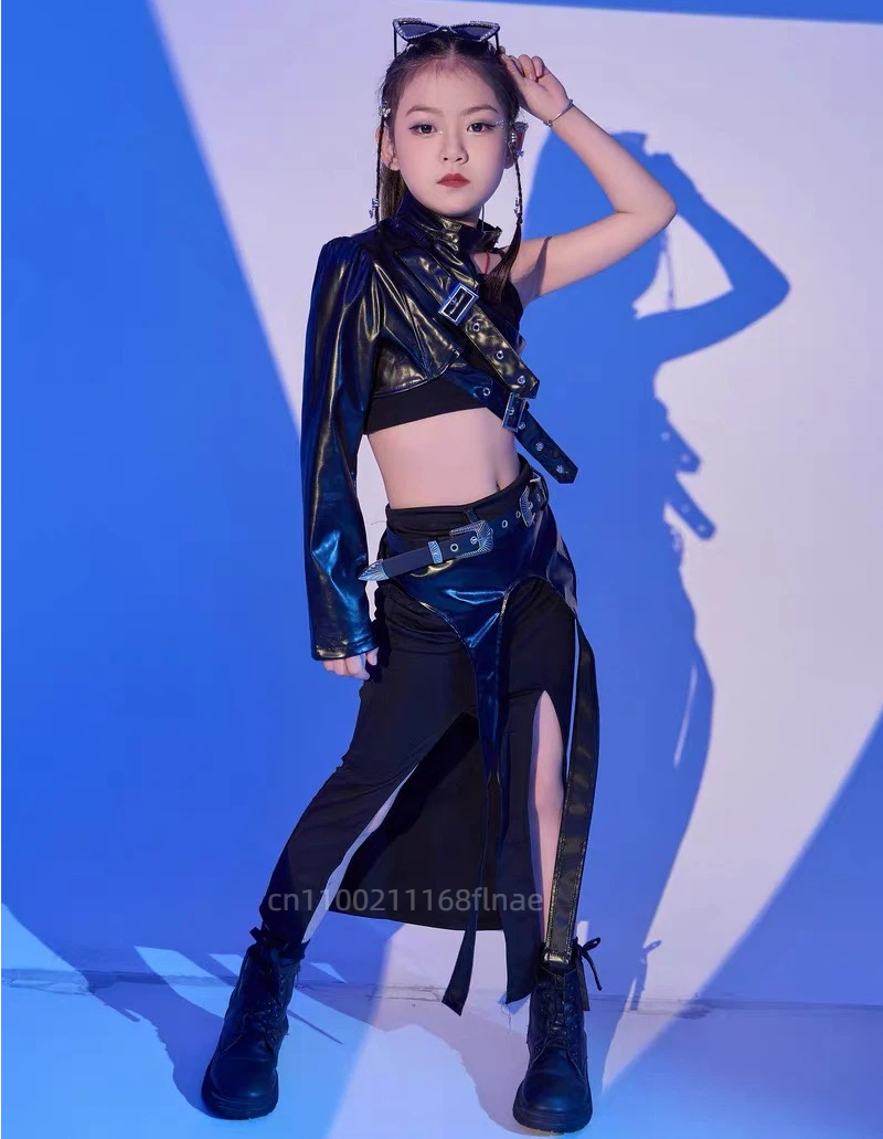New Girls' Jazz Dance Leather  - Leather Work Overalls ulasan dan harga