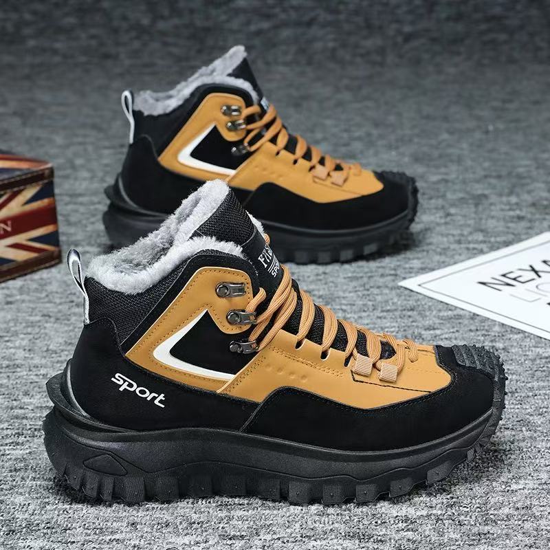 Size 48 Men Sneakers Fashion L - Leather Work Boots ulasan dan harga