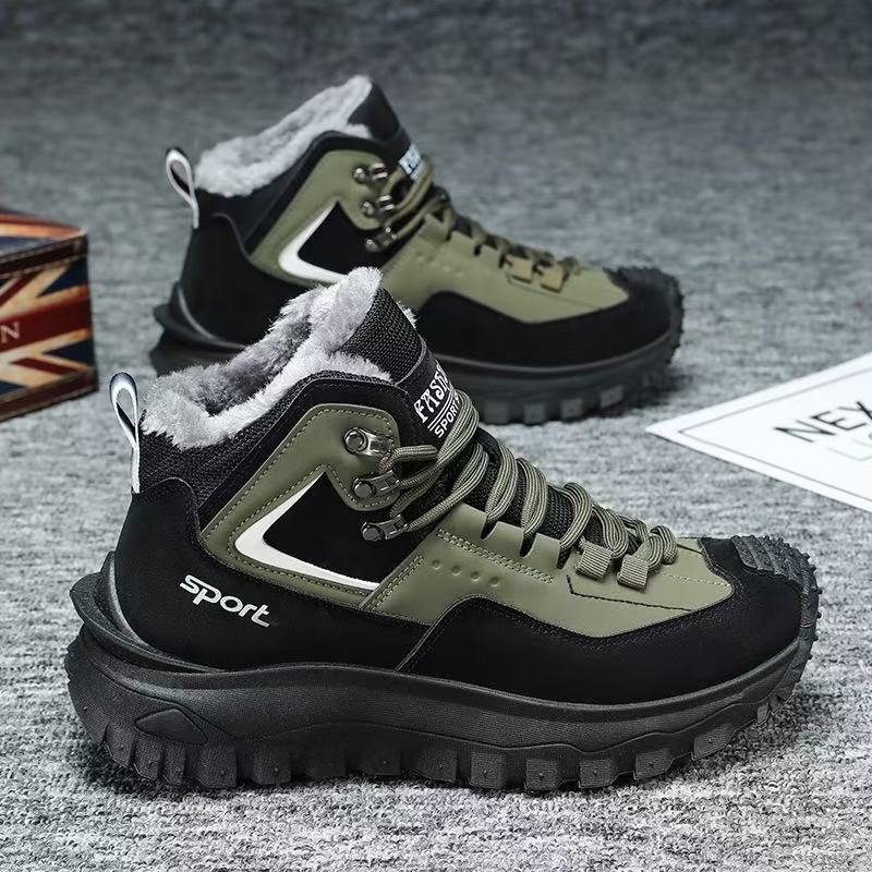 Size 48 Men Sneakers Fashion L - Leather Work Boots ulasan dan harga