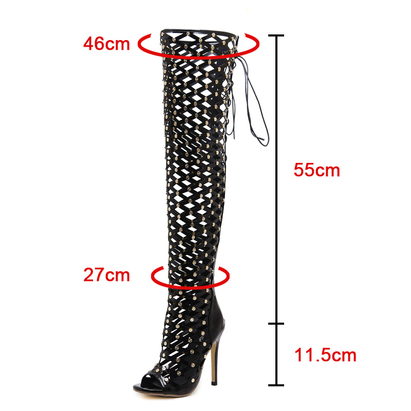 Sexy Rivet Hollow Super High H - Leatherwork Rivets ulasan dan harga