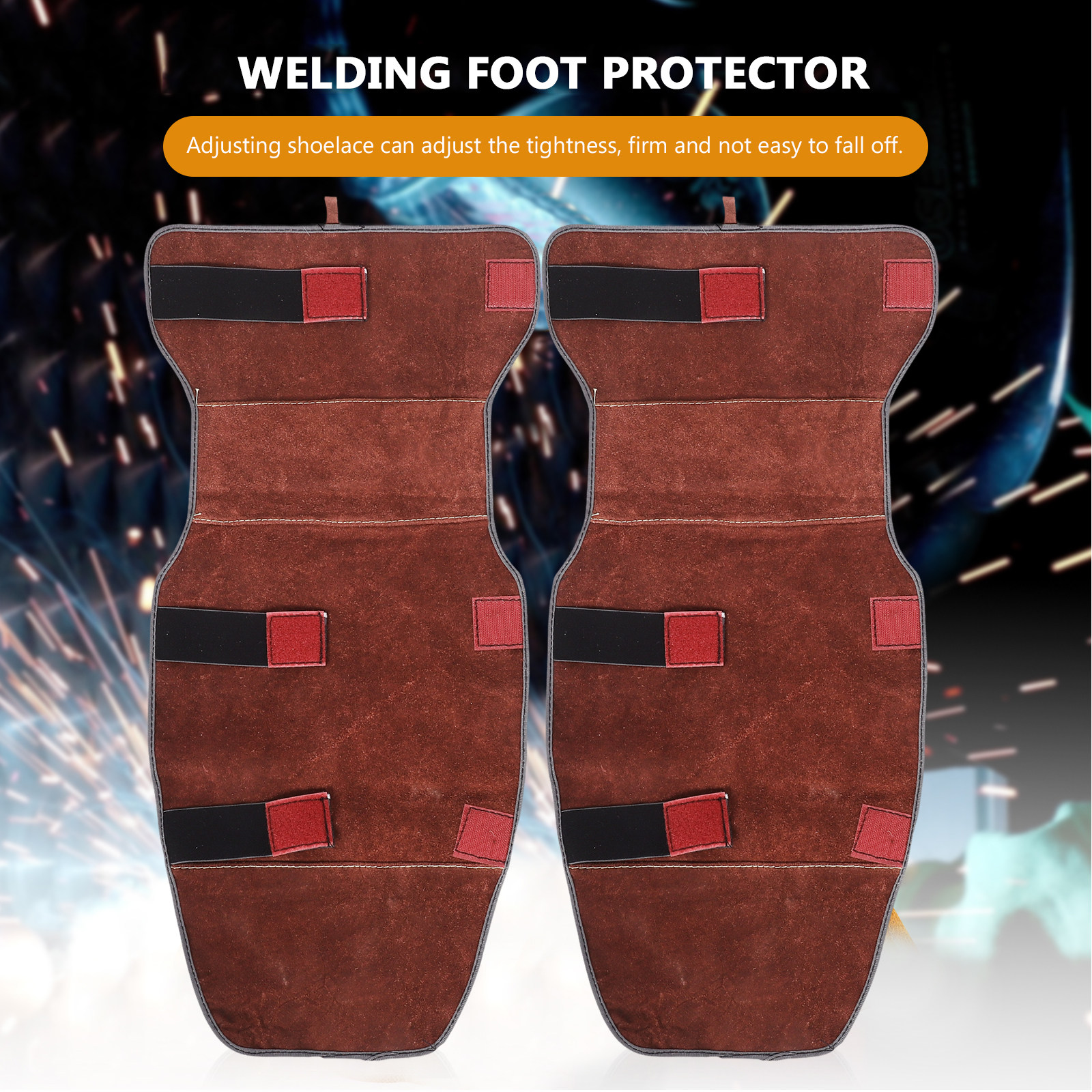 1Pair Welding Knee Pads Heavy  - Leather Work Knee Pads ulasan dan harga