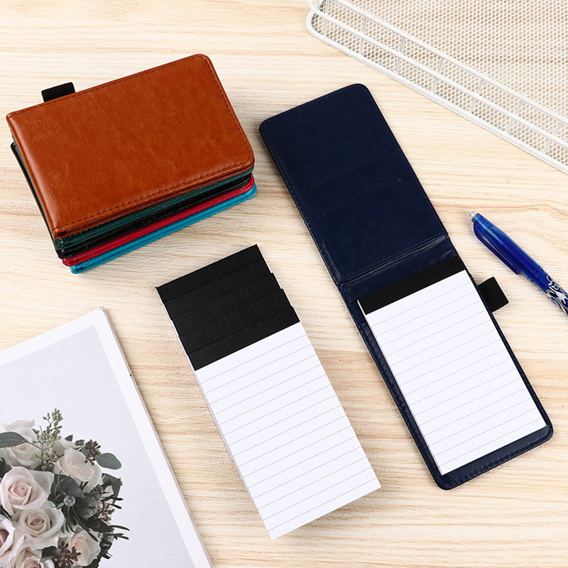 Leather Mini Pocket Notebook M - Leather Work Diary ulasan dan harga