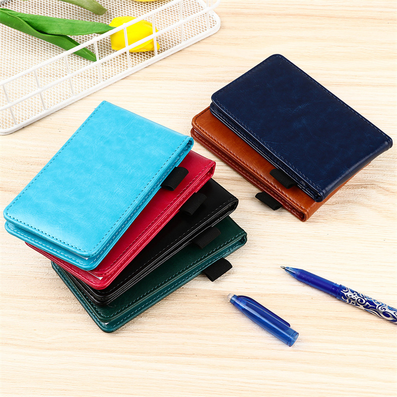 Leather Mini Pocket Notebook M - Leather Work Diary ulasan dan harga