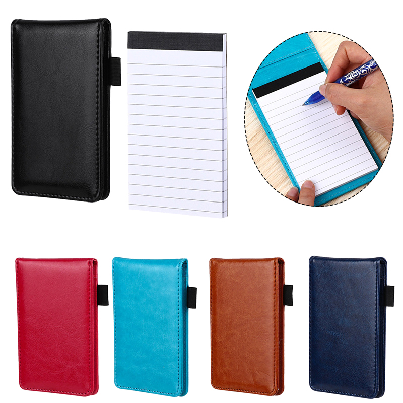 Leather Mini Pocket Notebook M - Leather Work Diary ulasan dan harga