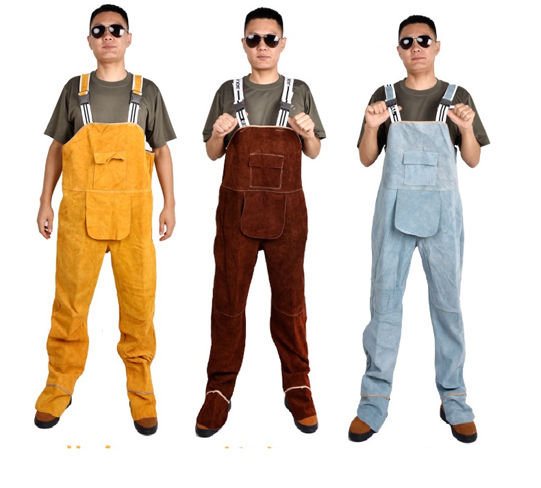 Welding Clothing Men's Overall - Leather Work Overalls ulasan dan harga