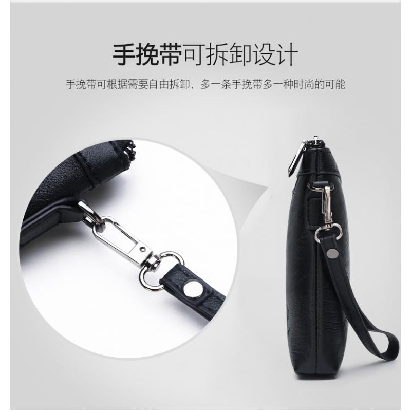 Brand Design Men Envelope Clut - Leatherwork Rivets ulasan dan harga