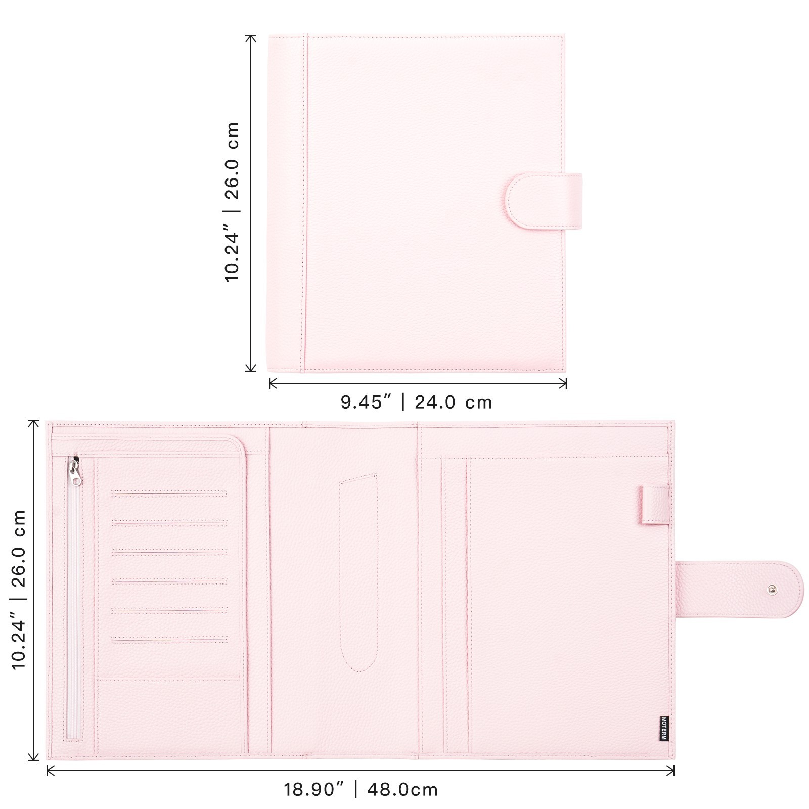 Moterm Genuine Leather Discbou - Leather Work Diary ulasan dan harga