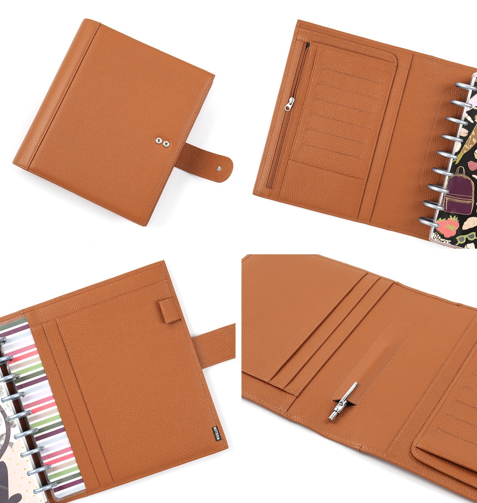 Moterm Genuine Leather Discbou - Leather Work Diary ulasan dan harga