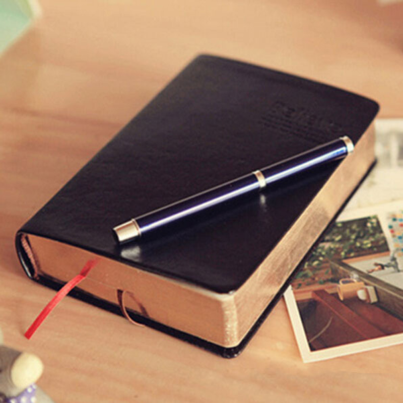 Vintage Thick Leather Bible No - Leather Work Diary ulasan dan harga