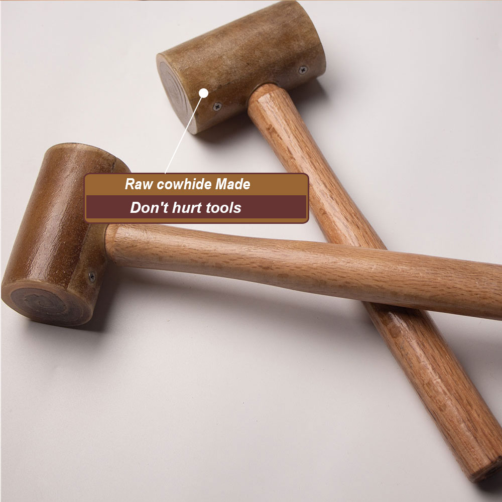 Rawhide head Mallet Leather Ca - Mallet Rawhide Craft ulasan dan harga