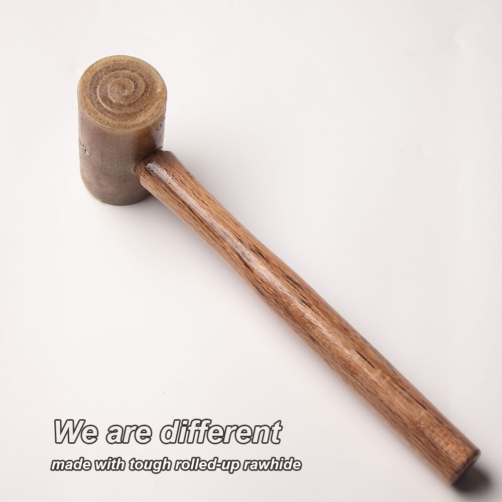 Rawhide head Mallet Leather Ca - Mallet Rawhide Craft ulasan dan harga
