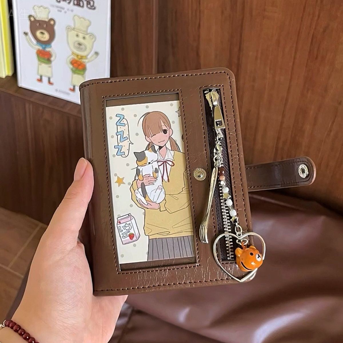 Retro Brown A7 Leather Loose L - Leather Work Diary ulasan dan harga